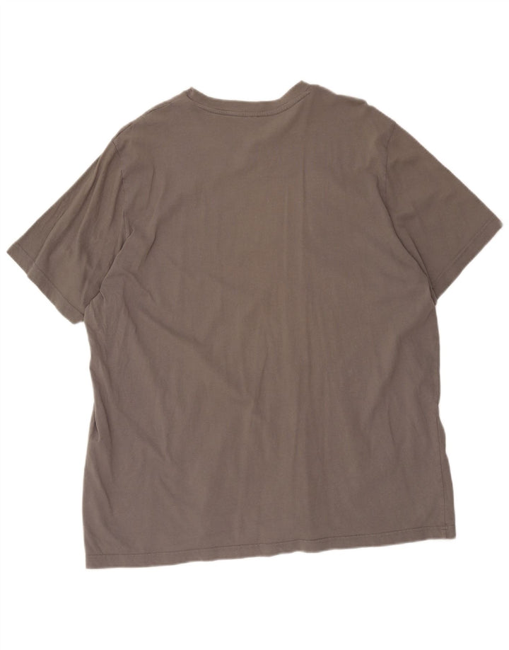 T-shirt da uomo Adidas Top 2XL in cotone grigio