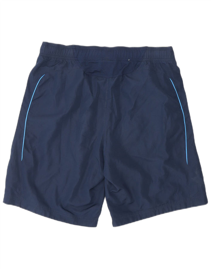 Pantaloncini sportivi ADIDAS da uomo medio blu navy
