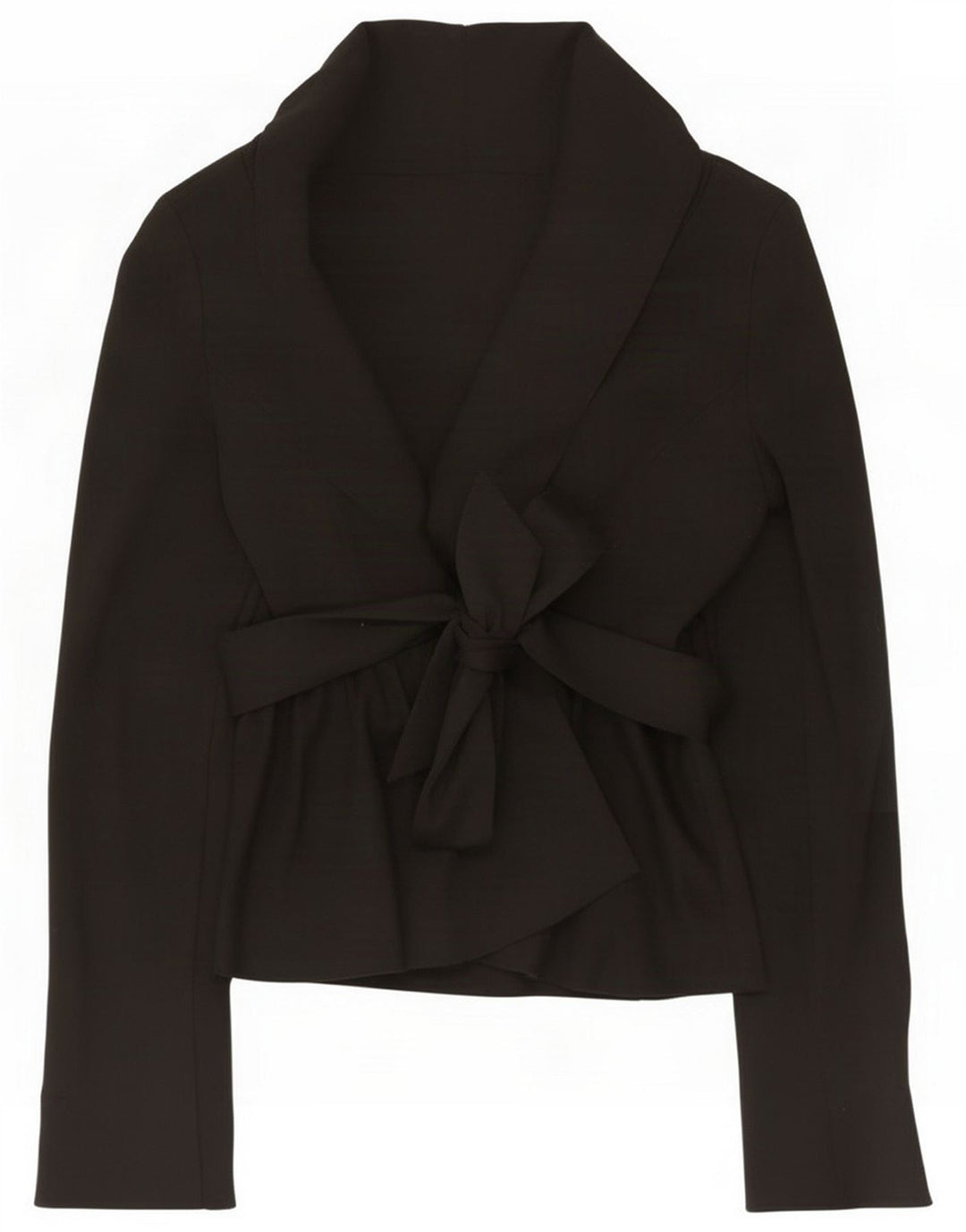 Zara Giacca blazer da donna UK 14 grande in cotone nero