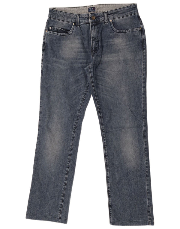 Jeans Dritti Donna Trussardi W29 L29 Cotone Blu