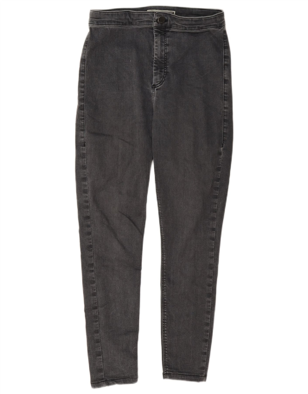Jeans corti da donna Topshop W32 L25 cotone grigio