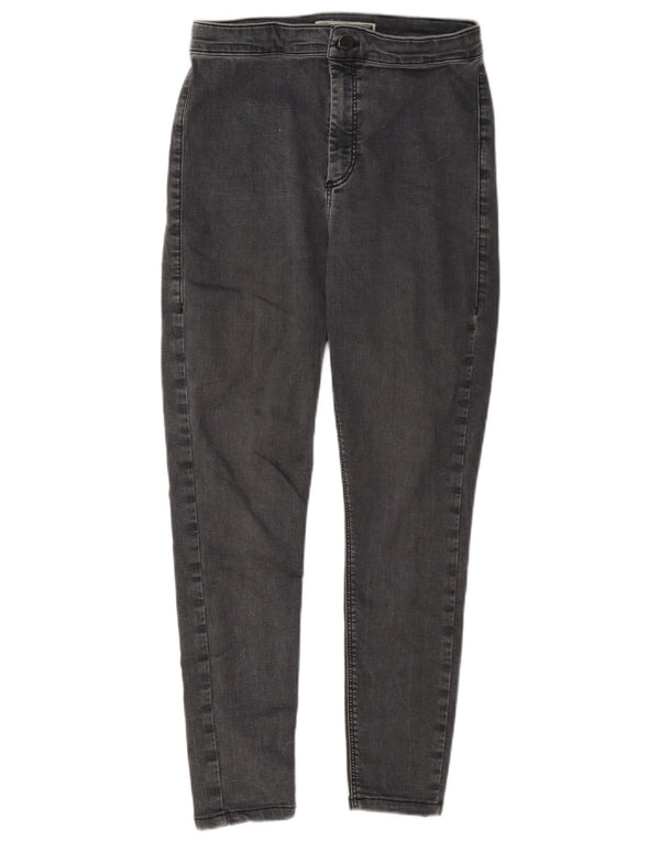 Jeans corti da donna Topshop W32 L25 cotone grigio