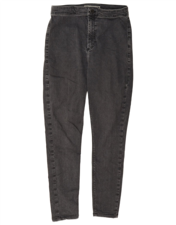 Jeans corti da donna Topshop W32 L25 cotone grigio