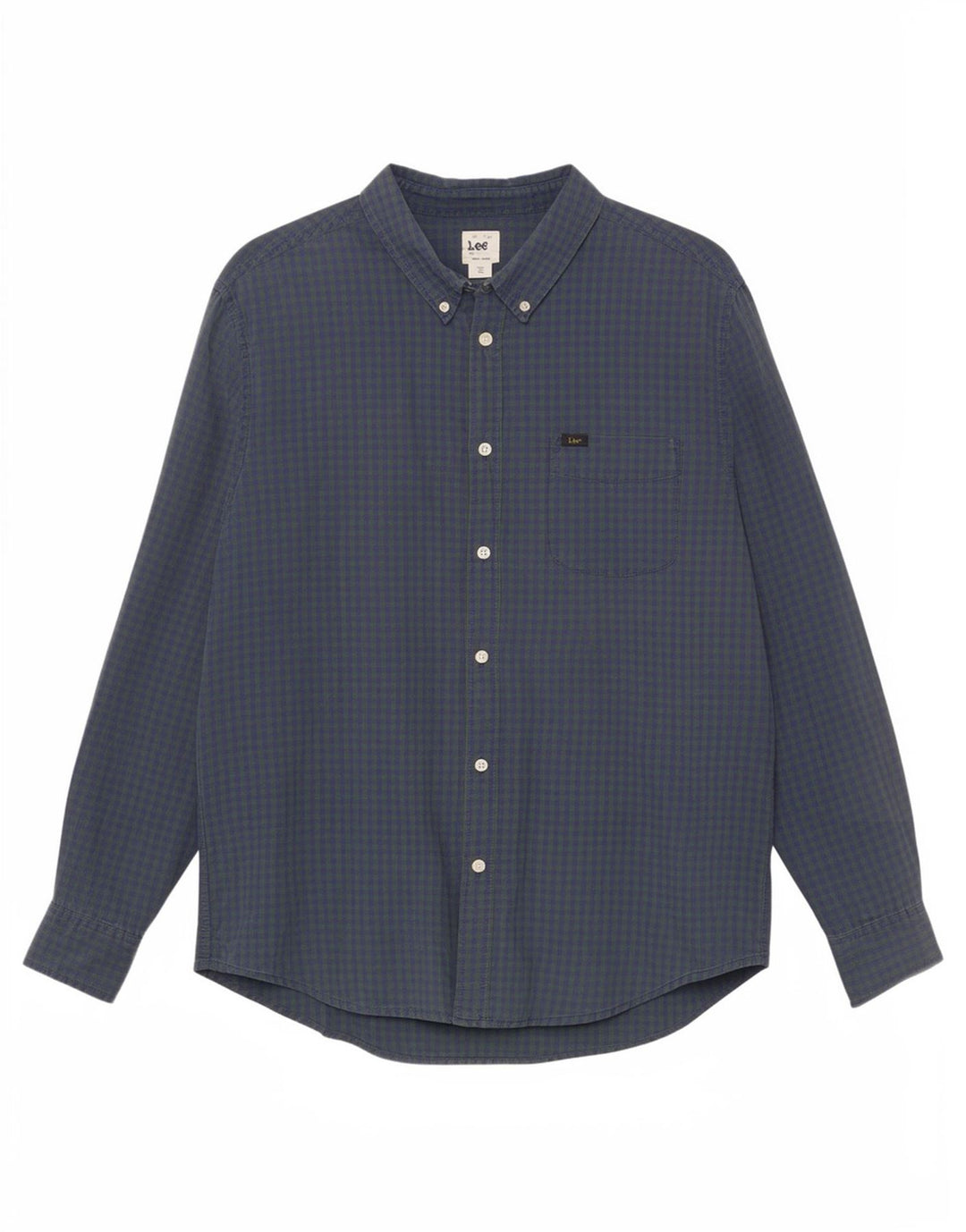 Camicia Lee da uomo a quadri vestibilità classica XL verde a quadretti