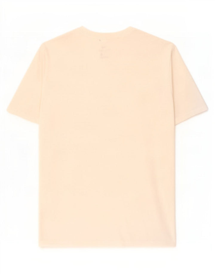 T-shirt Nike Dri Fit da uomo, top in poliestere bianco medio