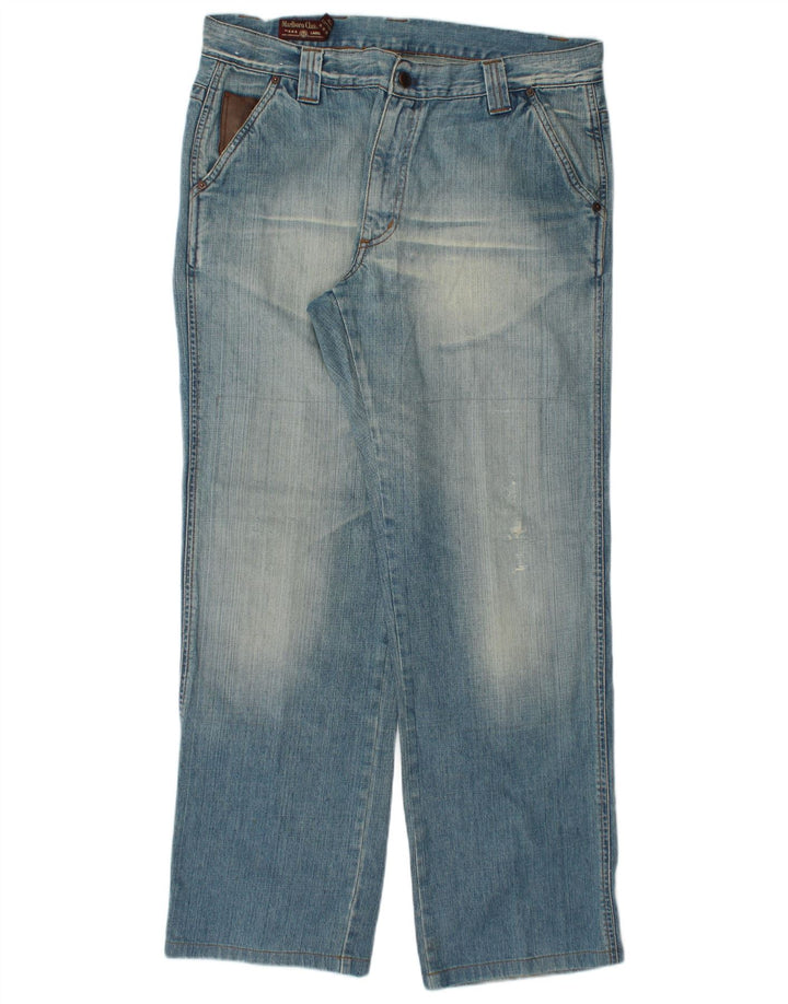 Jeans dritti da uomo Marlboro Classics W38 L34 cotone blu