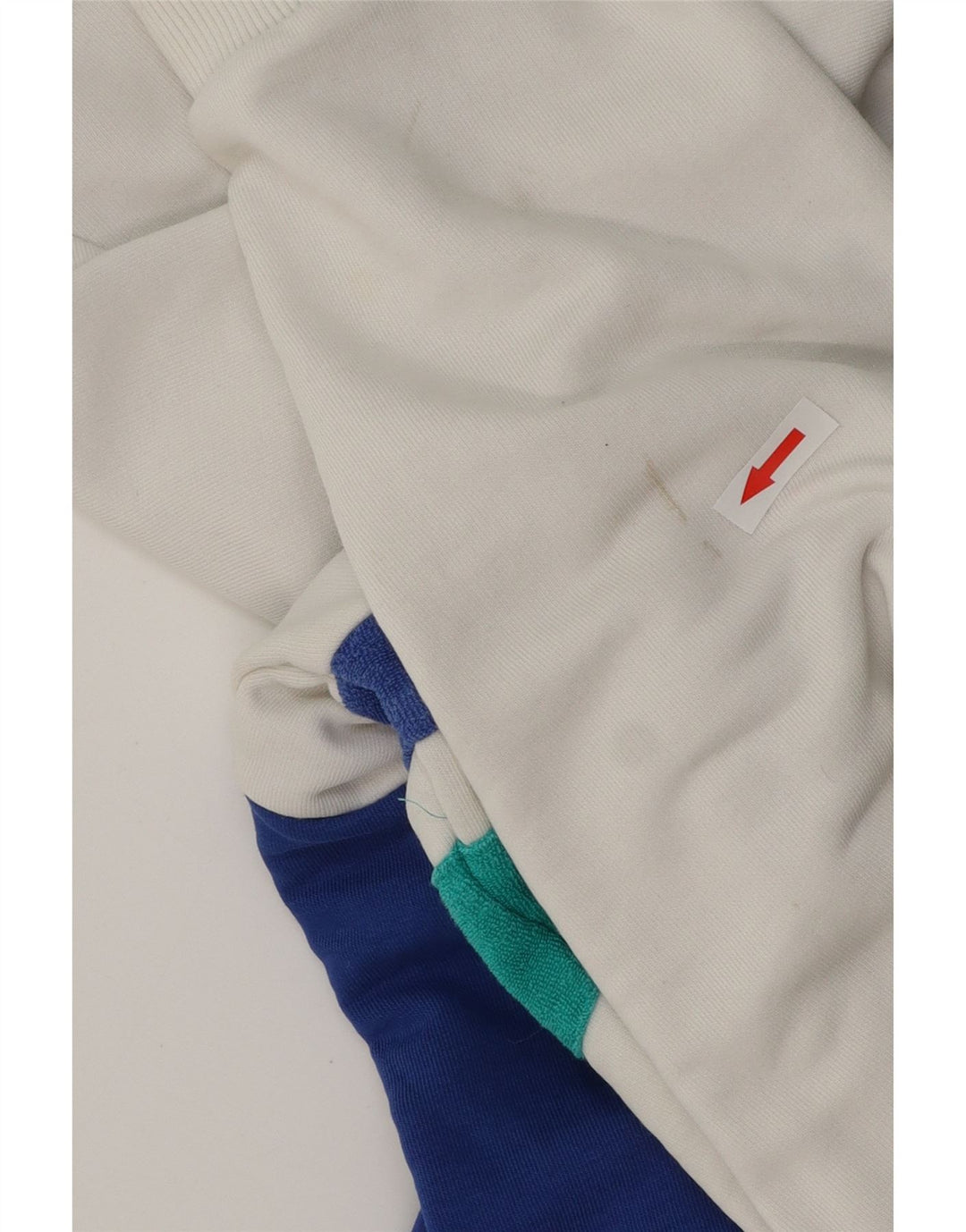 Puma Maglietta grafica da uomo a maniche lunghe XL Blu in cotone color block