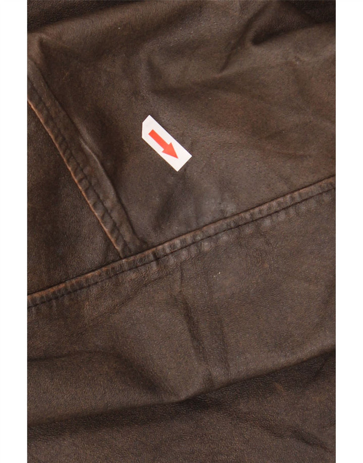 Giubbotto Pelle Uomo Conbipel IT 50 Large Pelle Marrone
