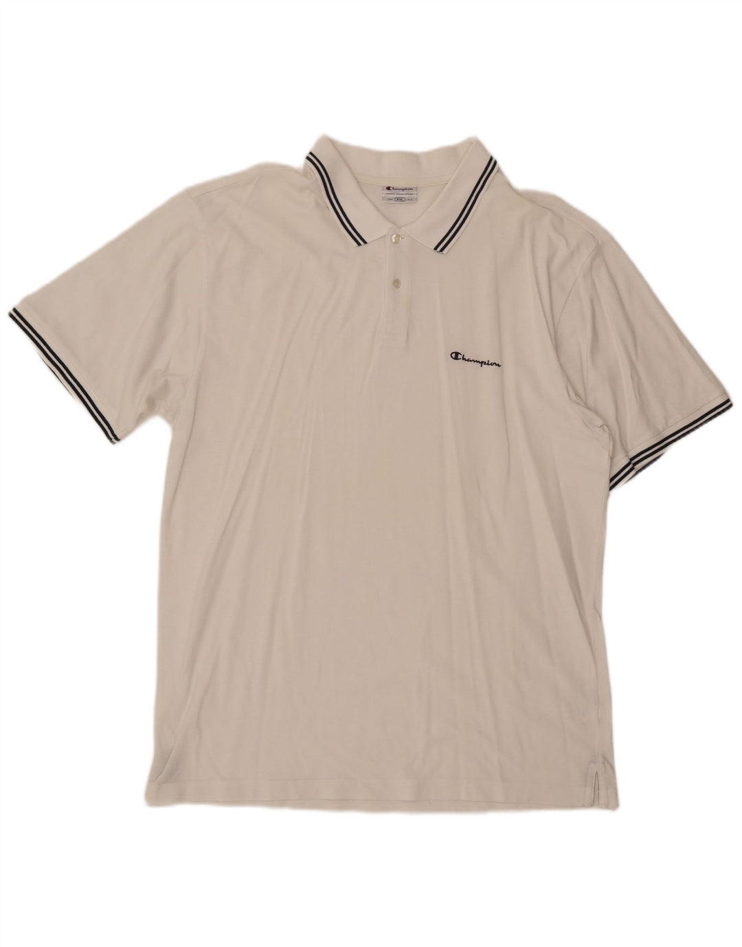 Polo da uomo CHAMPION 2XL cotone bianco