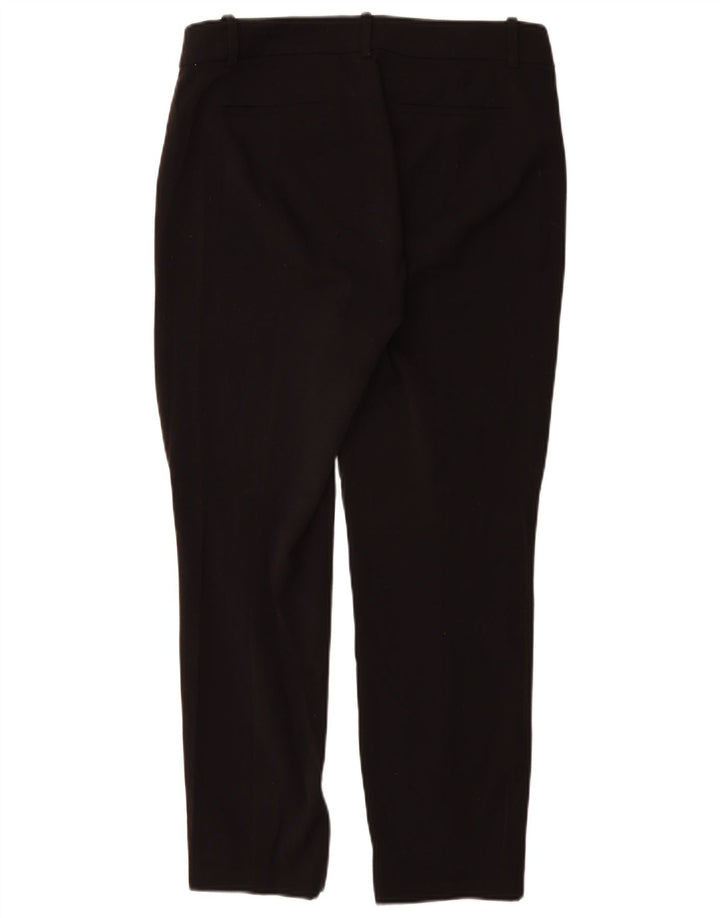 Pantaloni chino slim da donna J. CREW US 8 Medium W28 L27 Poliestere nero