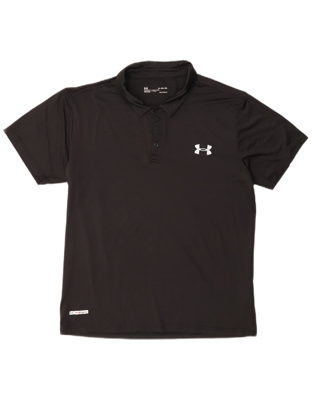 Polo Under Armour da uomo Heat Gear XL poliestere nero
