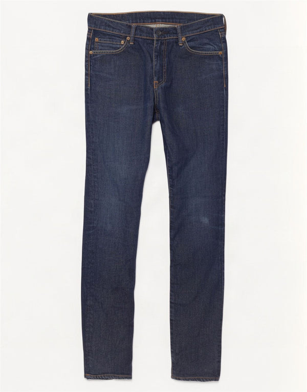 Jeans Levi's Uomo 510 Skinny W33 L34 Cotone Blu