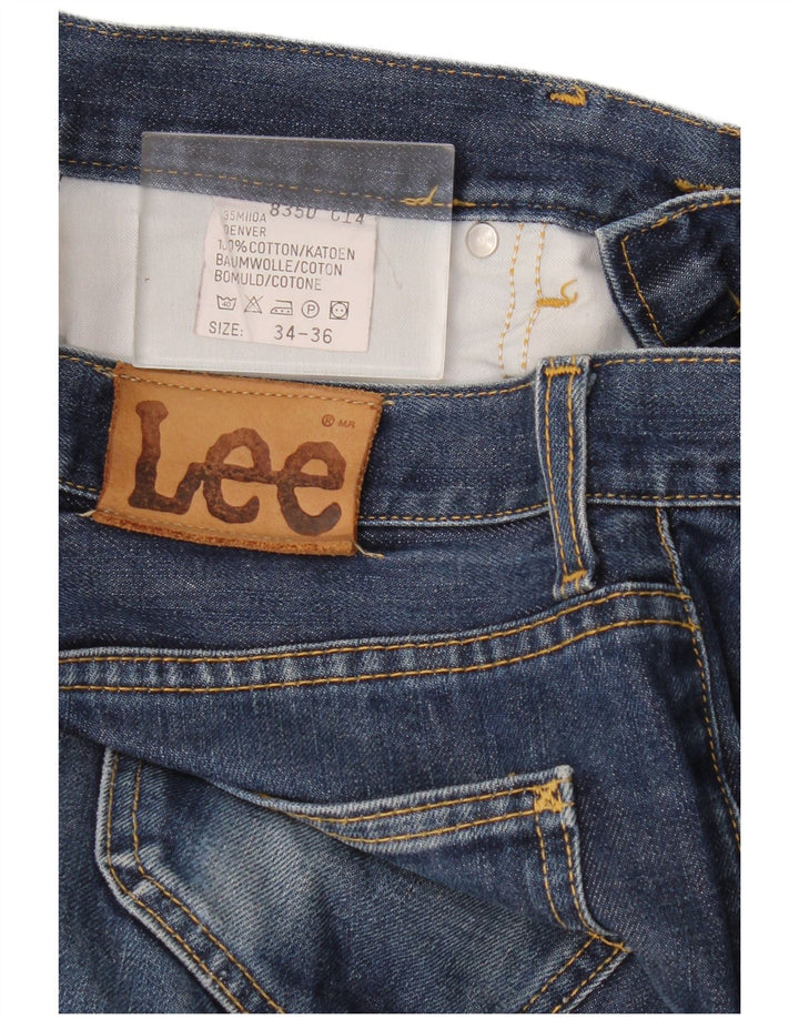 Jeans Lee da uomo Denver Bootcut W34 L32 cotone blu