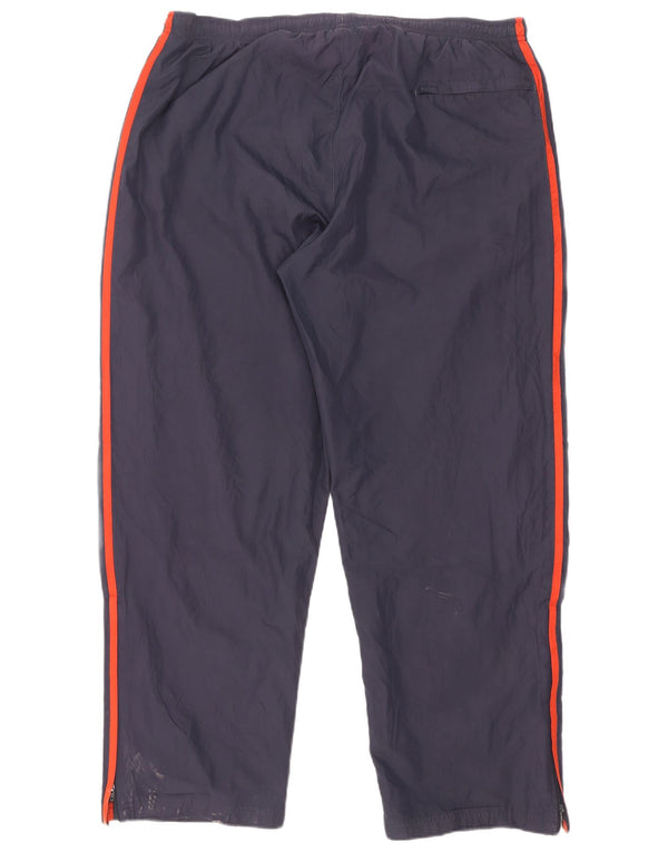 Pantaloni da tuta da uomo Adidas XL poliestere blu navy