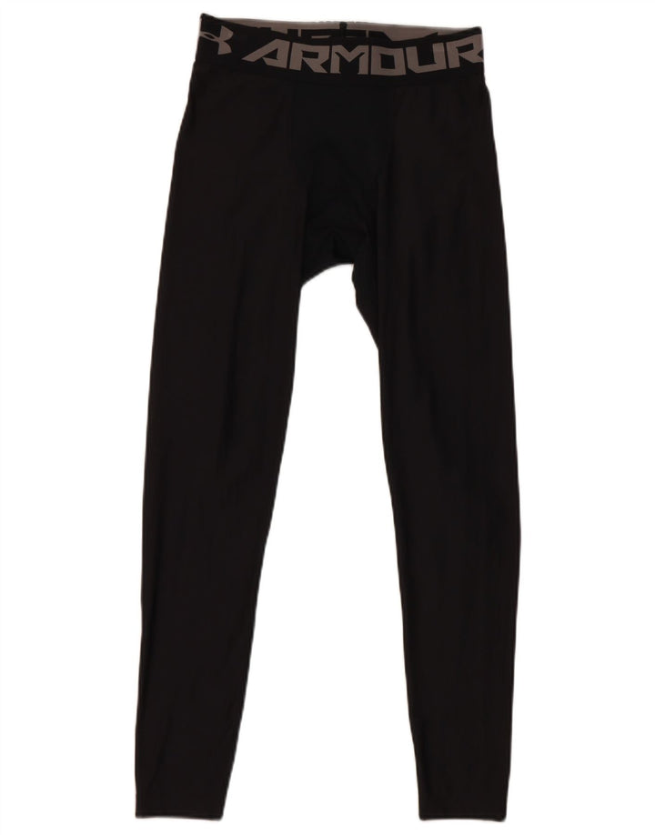Leggings grafici da uomo Under Armour poliestere nero medio