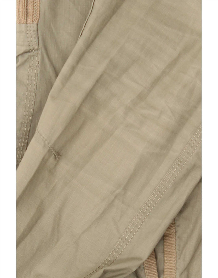 Giacca parka da donna con cappuccio Superdry UK 12 cotone kaki medio
