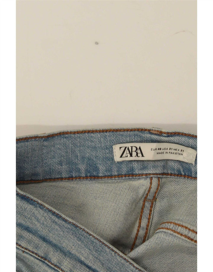 Jeans dritti da uomo Zara EU 40 medio W31 L31 cotone blu