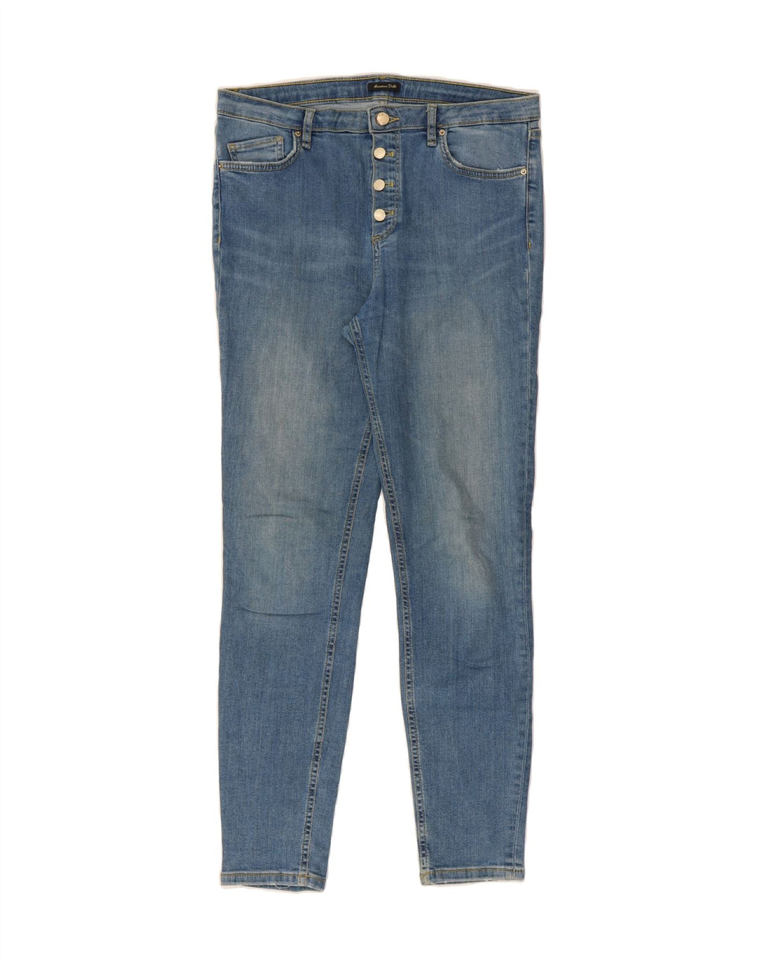 MASSIMO DUTTI Womens High Rise Skinny Jeans EU 40 Medium W30 L28 Blue Vintage Massimo Dutti and Second-Hand Massimo Dutti from Messina Hembry 