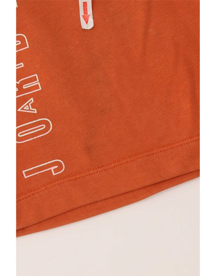 Pantaloncini sportivi grafici da uomo Jordan piccoli in cotone arancione