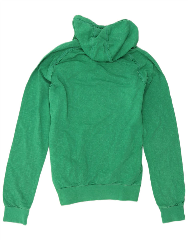 ERREA Felpa con cappuccio grafica da uomo grande verde