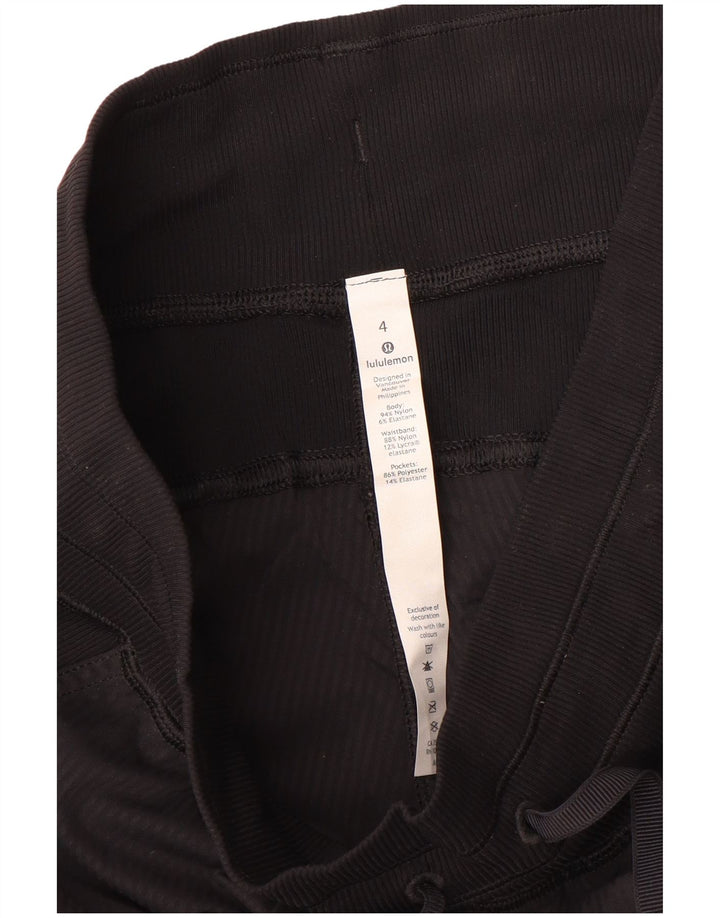 Pantaloni da tuta da donna Lululemon Joggers US 4 Small Nylon nero