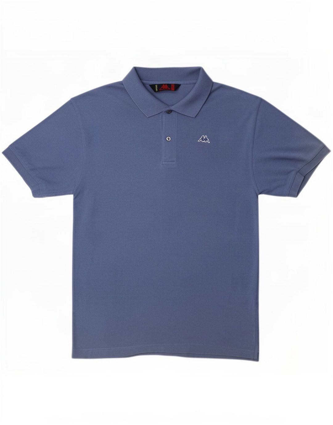 Polo Kappa Uomo Large Blu In Cotone