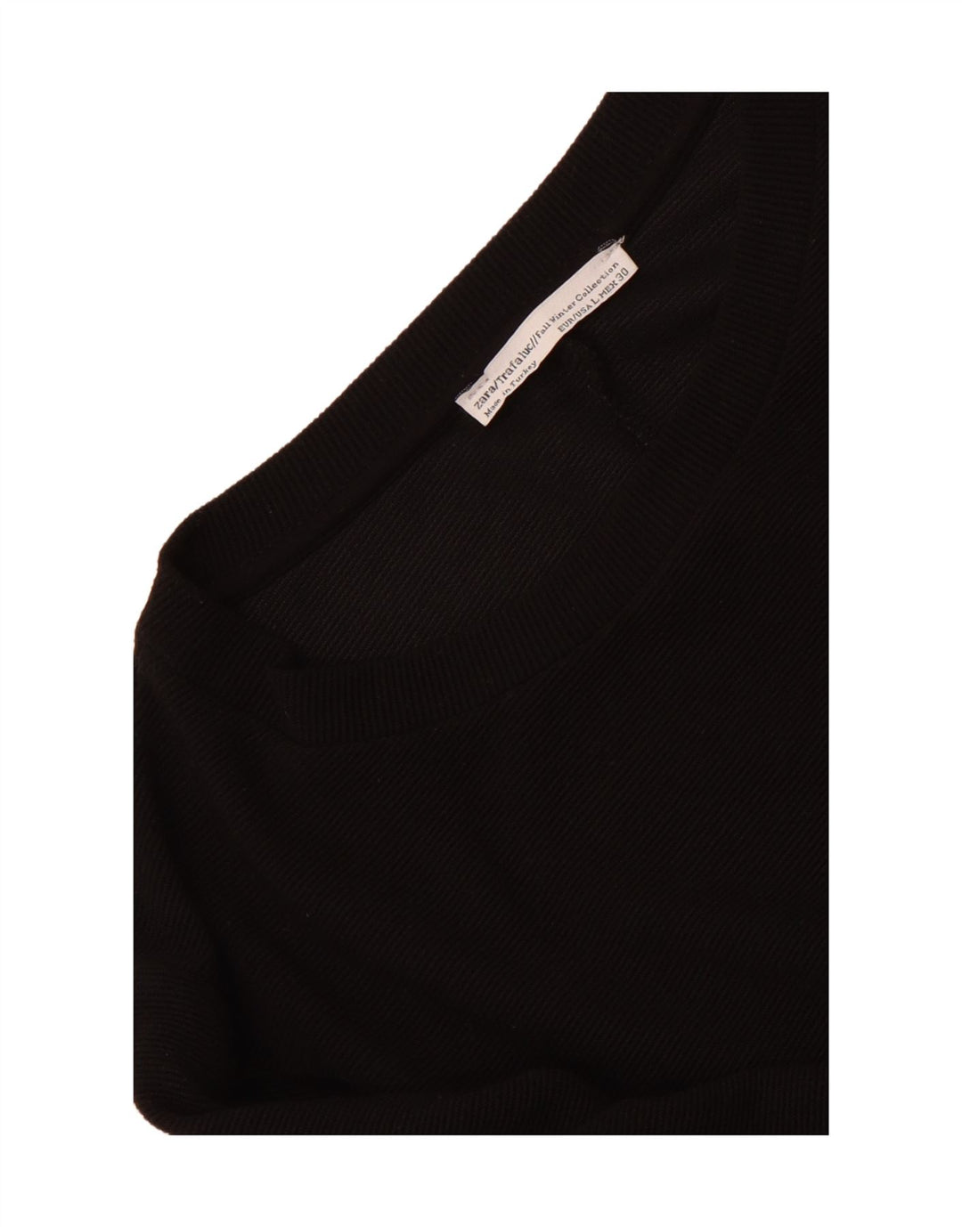 Abito a trapezio da donna Zara con maniche a 3/4 UK 14 grande nero