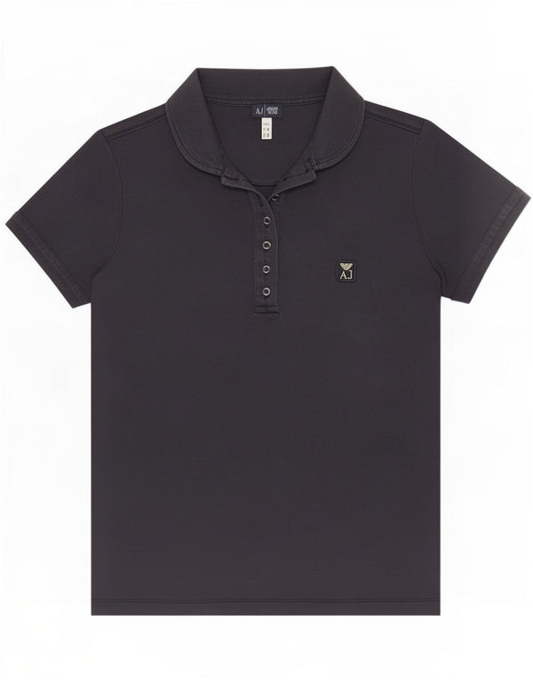Armani Jeans Polo da donna EU 46 XL Blu navy