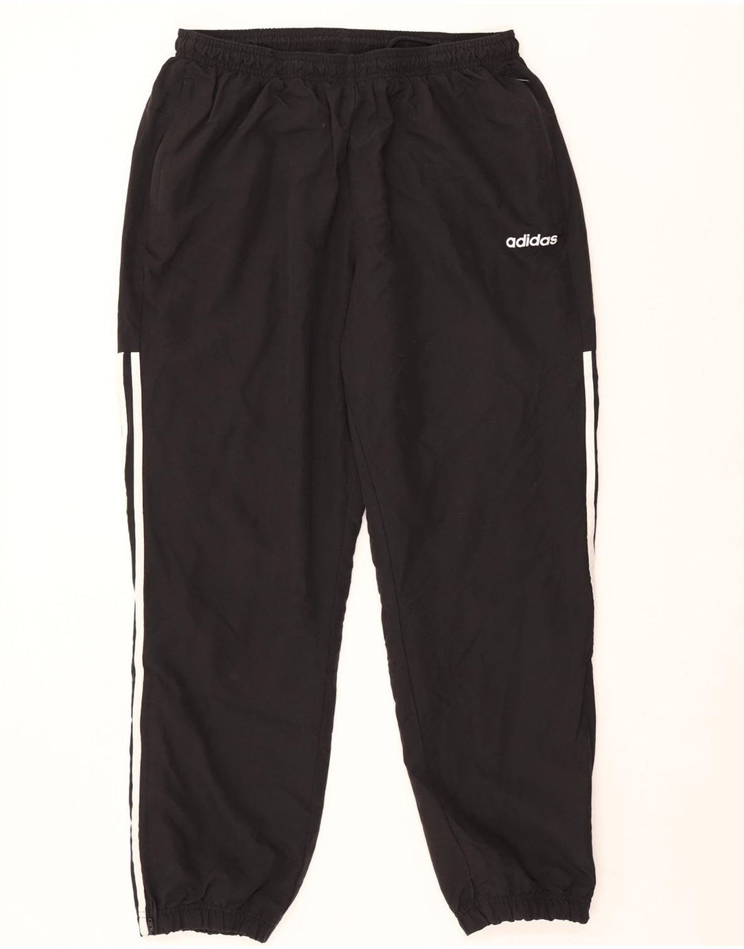Pantaloni da tuta da uomo Adidas Joggers medio poliestere nero