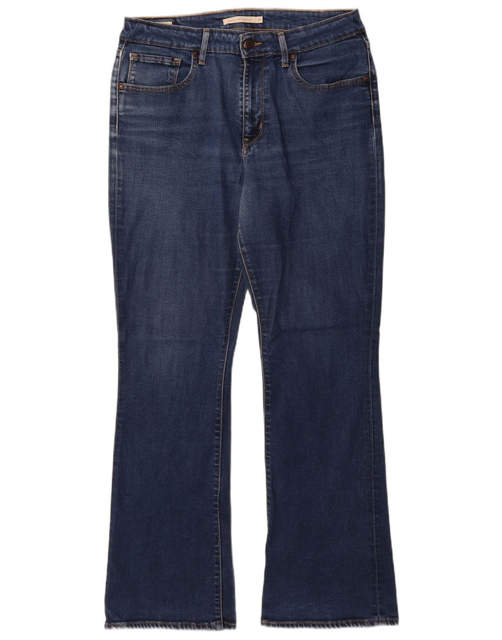 Jeans Levi's da donna 725 bootcut a vita alta W31 L32 cotone blu