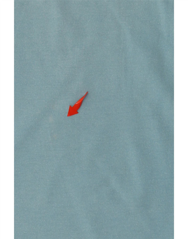 T-shirt grafica geografica da uomo NAPAPIJRI Top blu medio