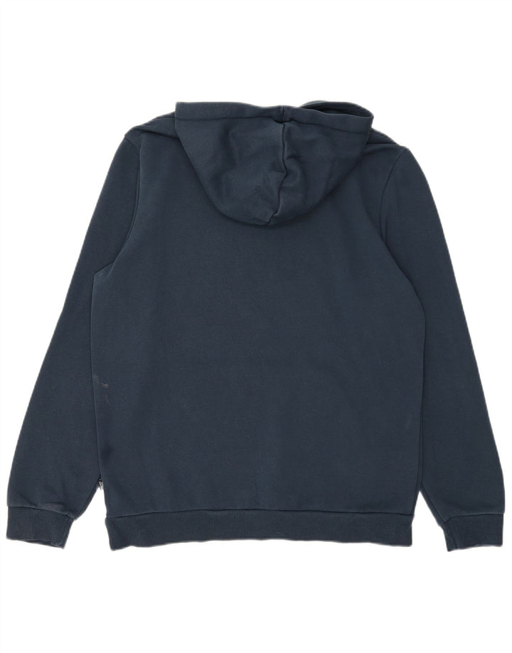 Felpa con cappuccio grafica da uomo Puma Blu medio