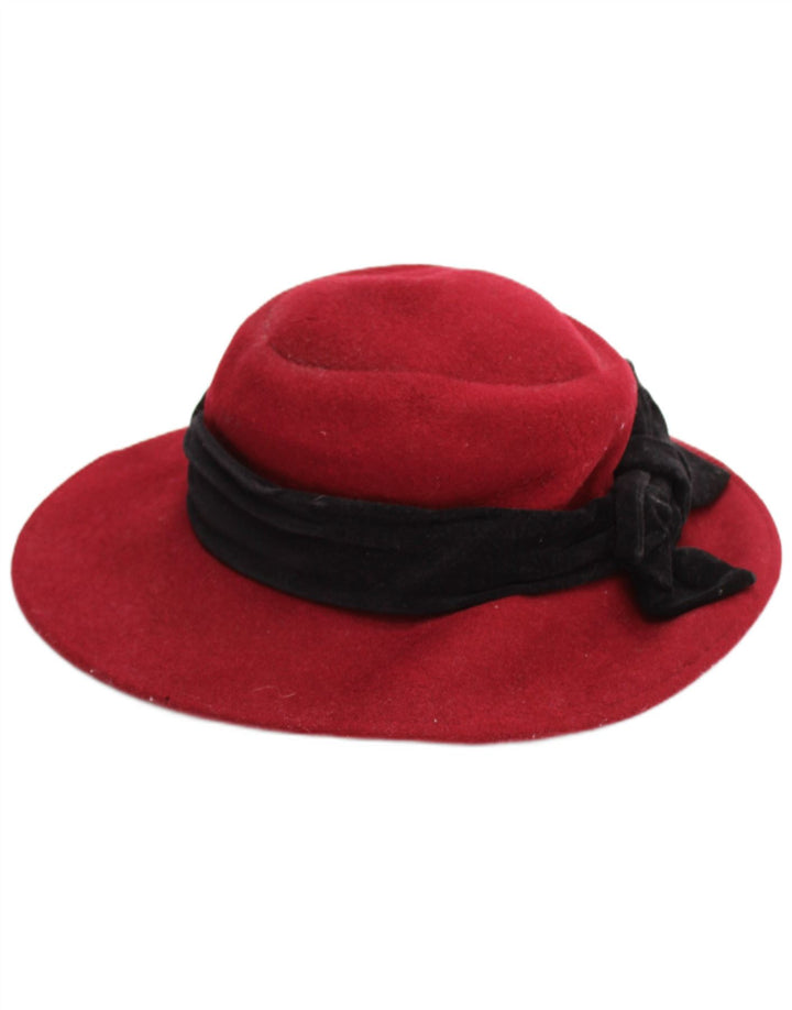 Cappello Da Pescatore Kangol Da Donna Piccolo In Lana Rossa