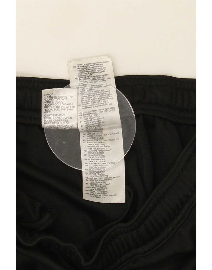 Pantaloni da tuta Adidas Climalite da uomo XS poliestere nero