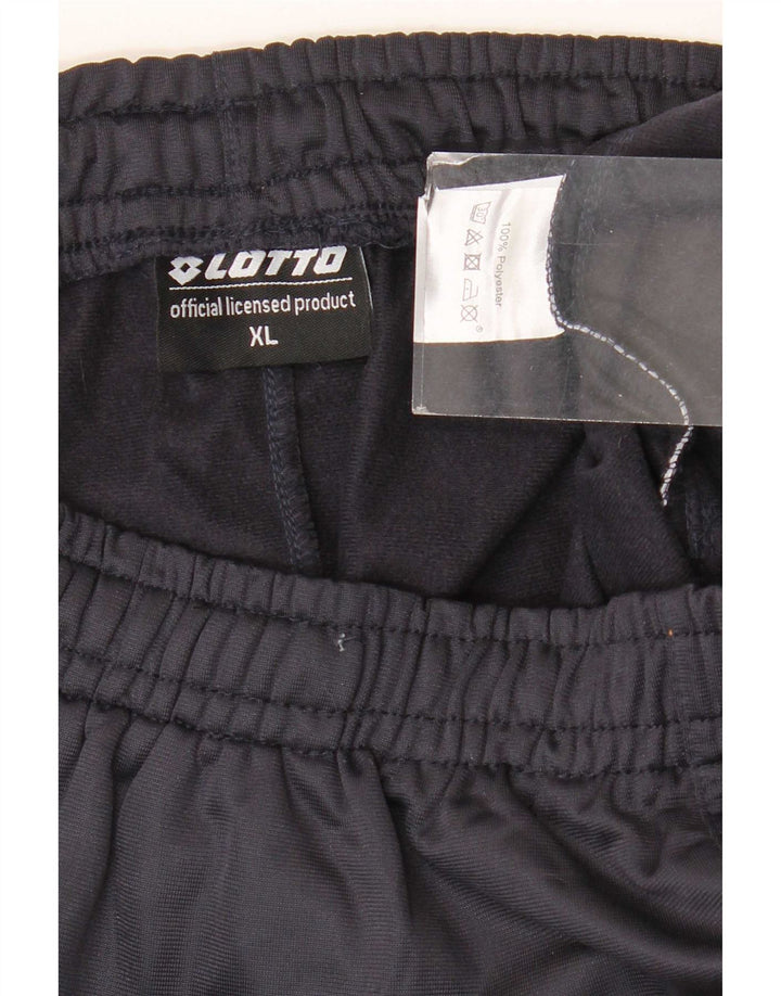 Pantaloni da tuta da uomo Lotto Joggers XL Poliestere blu navy