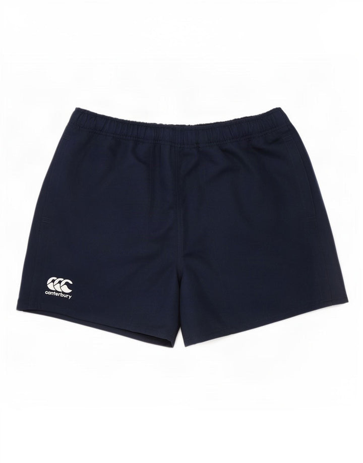 Pantaloncini sportivi da uomo Canterbury XL blu navy in poliestere