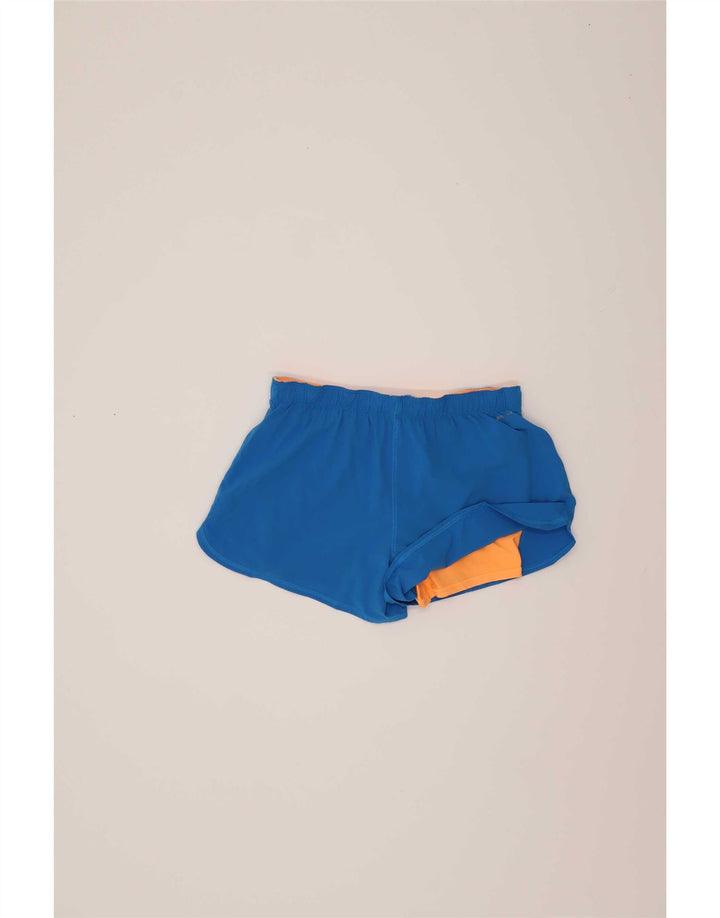 Pantaloncini sportivi Nike Skort Regular da donna UK 14 Sport in poliestere blu medio
