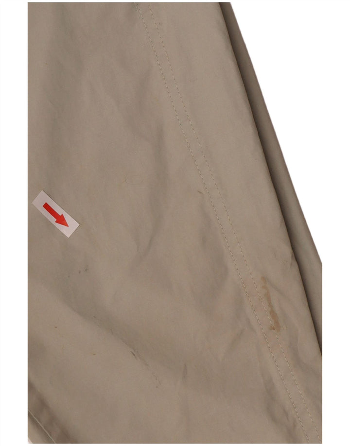 Giacca utilitaria vintage da uomo con cappuccio IT 48 Cotone grigio medio