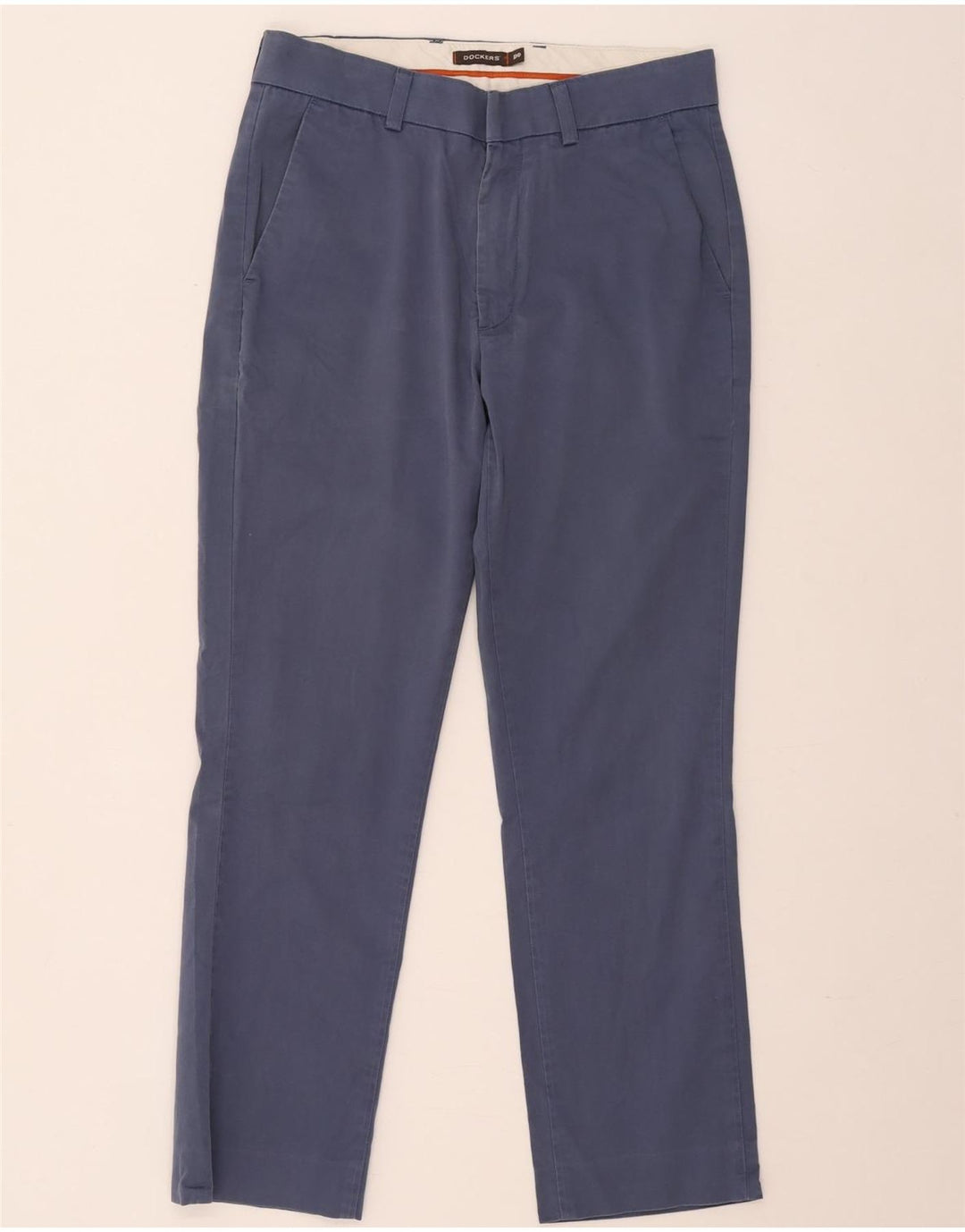 Pantaloni chino slim da uomo Dockers W31 L27 in cotone blu