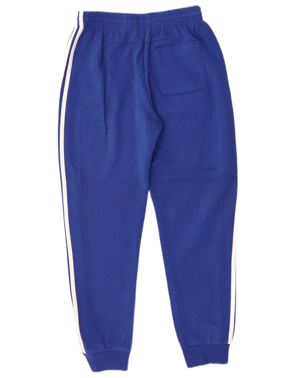 Pantaloni della tuta da ragazzo ADIDAS Joggers 13-14 anni in cotone blu