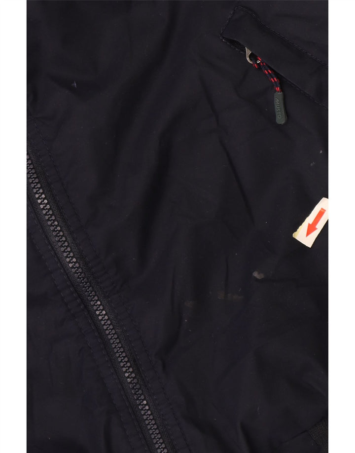 Giubbotto bomber da uomo Musto UK 40 grande poliestere blu navy