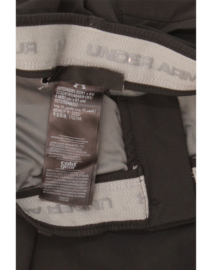 Pantaloni chino slim Under Armour da donna Cold Gear W30 L30 poliestere nero