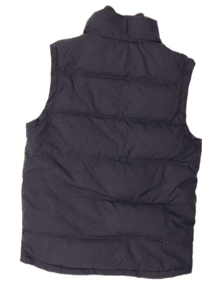 Gilet imbottito da uomo Superdry UK 38 medio in nylon blu navy