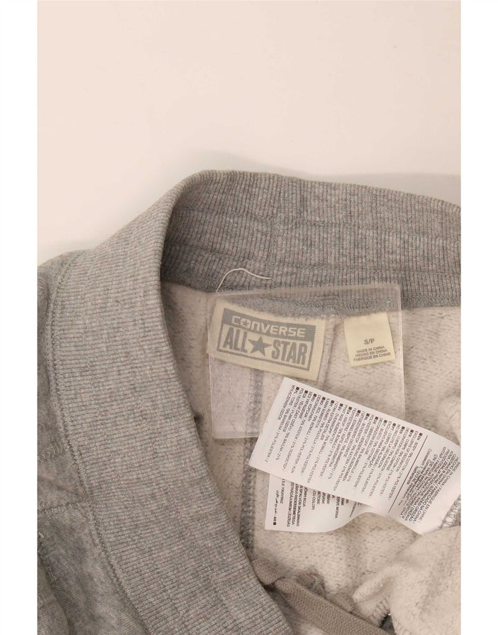 Pantaloncini sportivi da uomo Converse piccoli in cotone grigio