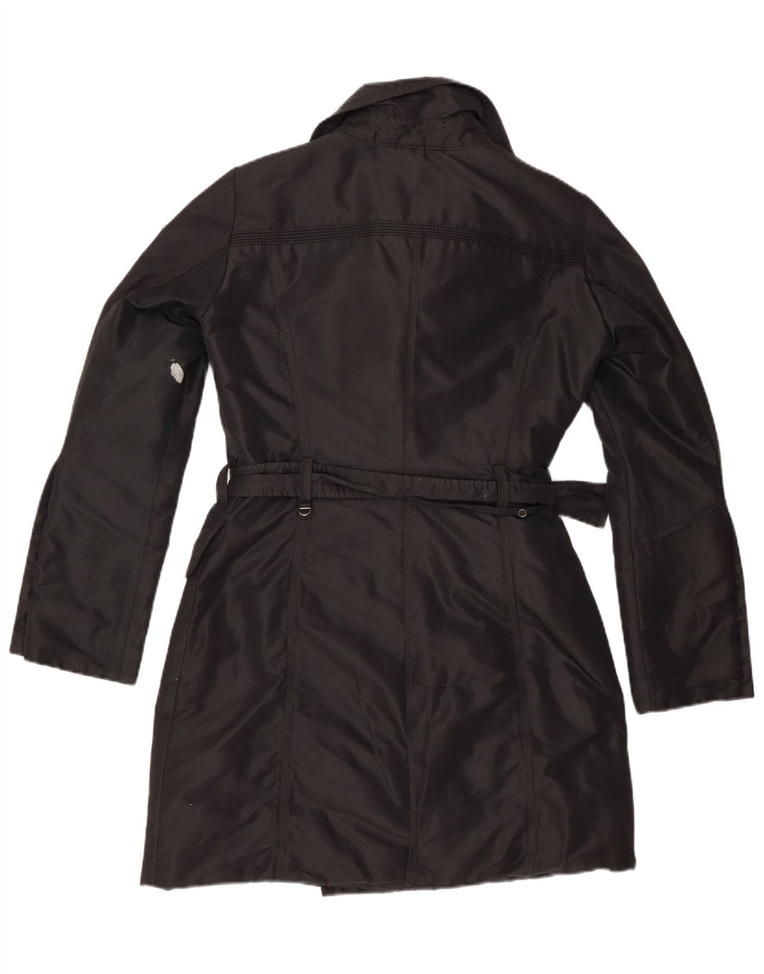 PEUTEREY Cappotto Doppiopetto Donna IT 40 Small Nero Poliestere