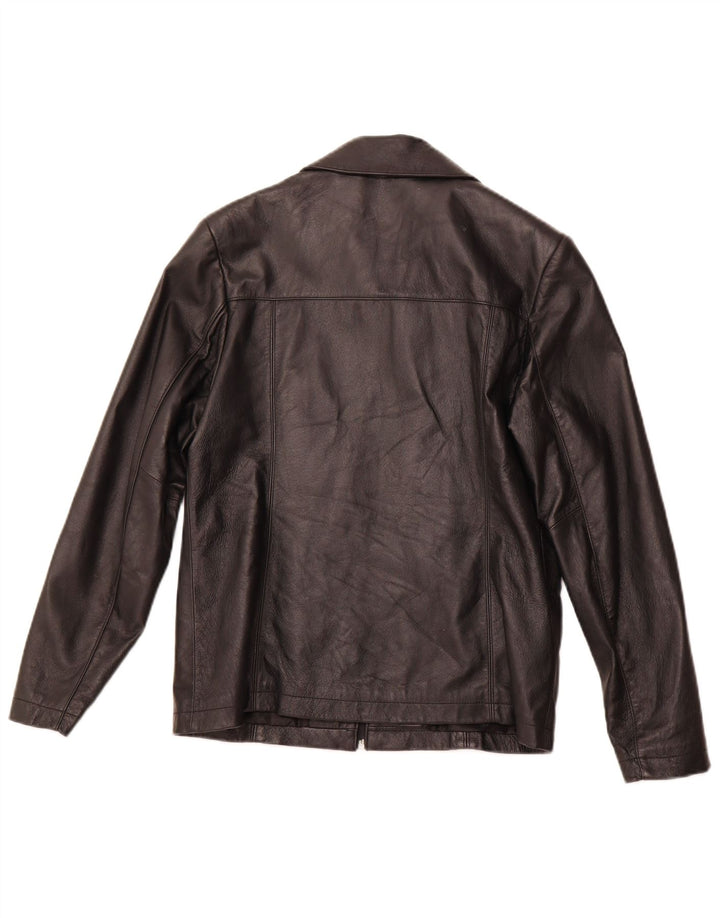 Giacca in Pelle Donna PRIVILEGI IT 46 Large Nera in Pelle