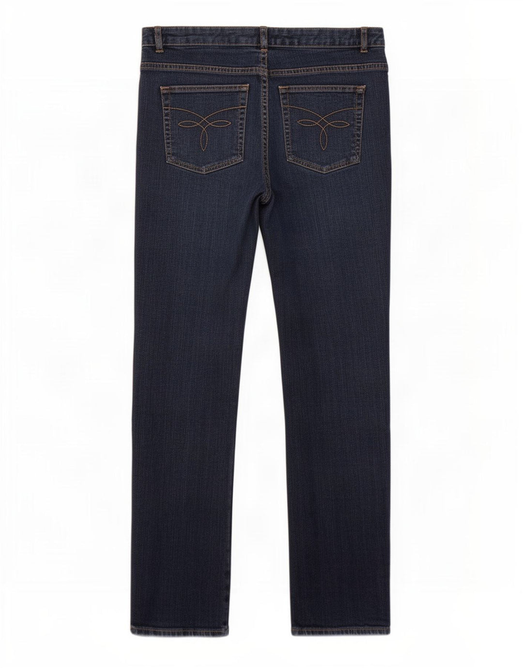 Jeans dritti da donna Chaps US 12 Large W36 L32 Cotone blu navy