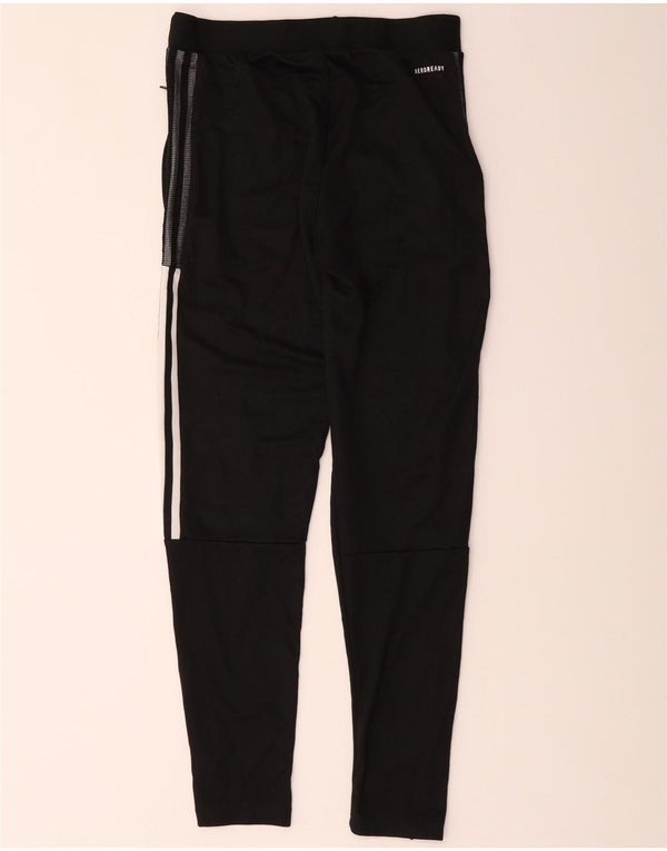 Pantaloni da tuta Adidas Aeroready da uomo piccoli in poliestere nero