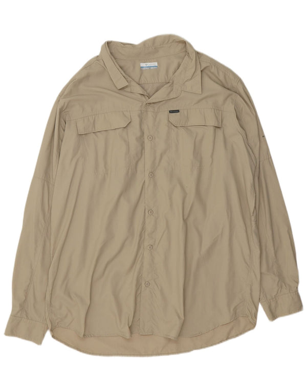 Camicia da uomo Columbia 2XL Cachi