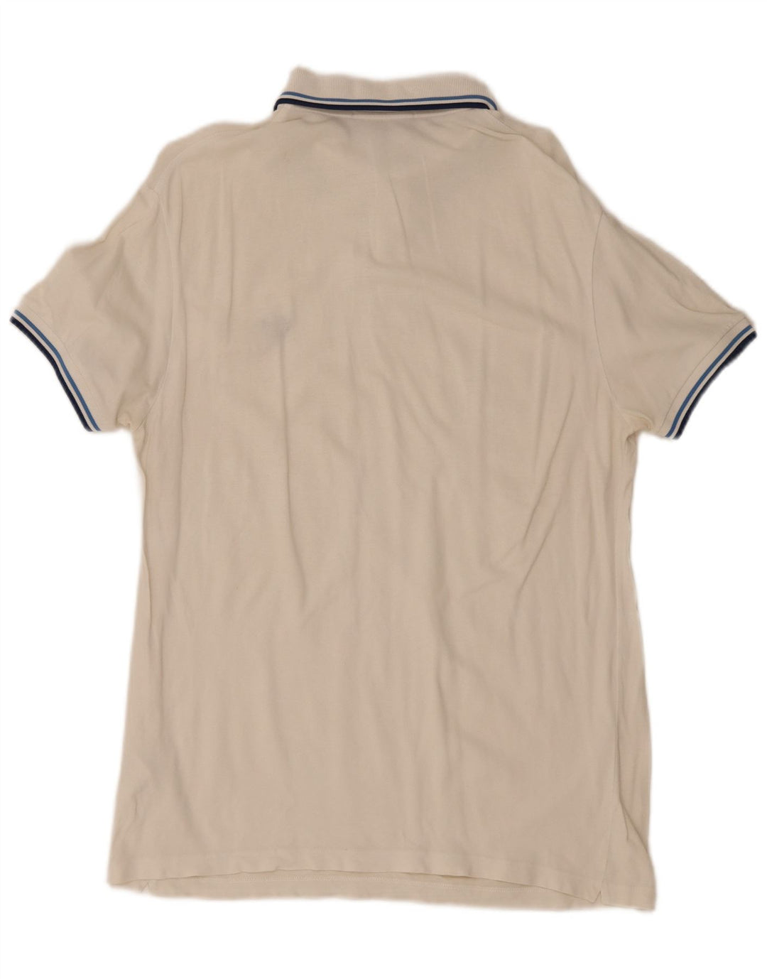 Polo da uomo Fred Perry in cotone bianco medio